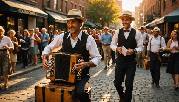 Accordéon diatonique et rythmes entraînants de danse