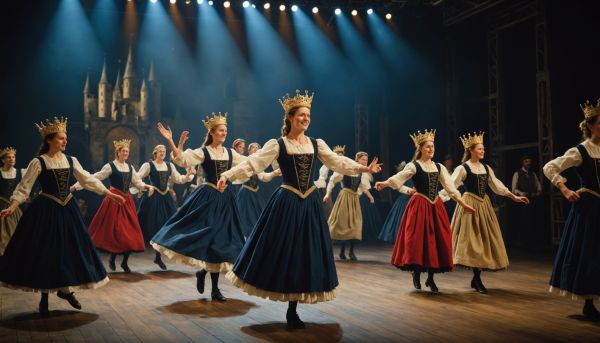 Les coiffes dentelées subliment les danseuses de fest noz