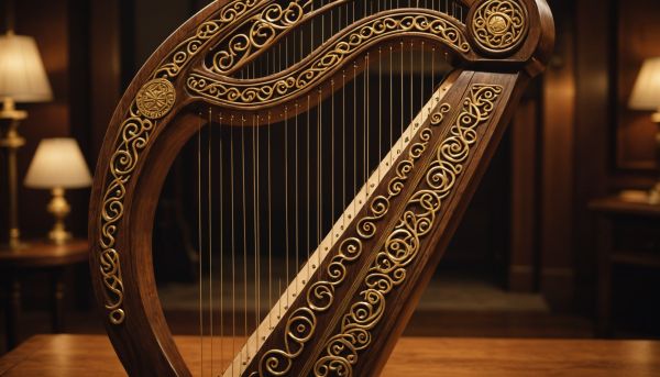 Savez vous accorder une harpe celtique en bois précieux ?